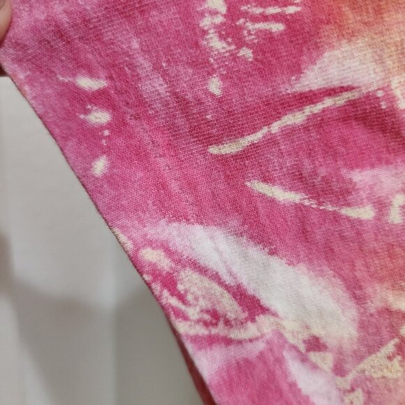 Vintage 80s Silver Screen T's Tiedye S/S T Shirt Gold Screen Print Fish OSFA - Picture 4 of 10